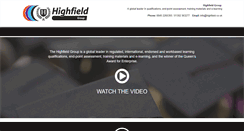 Desktop Screenshot of highfield.co.uk